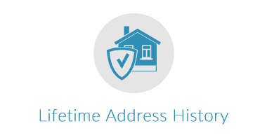 Lifetime Address History Search