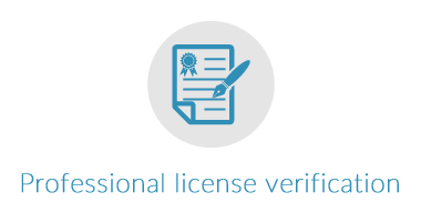 Professional License Verification